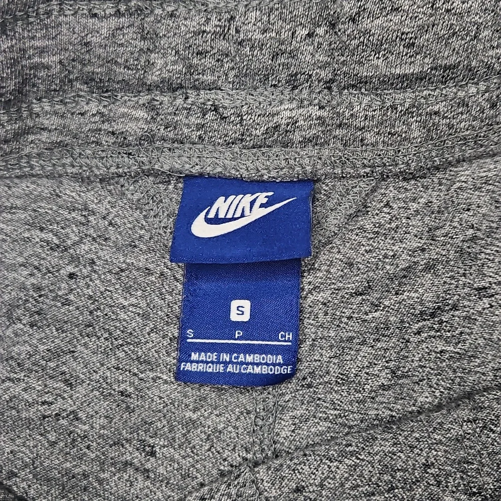 Nike Gym Vintage Heathered Charcoal Gray Shorts Drawstring Womens Size Small EUC